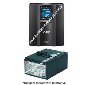 Troca Bateria SMC1500-BR